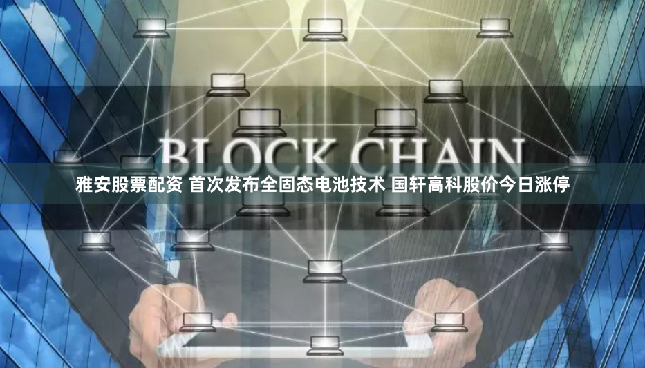 雅安股票配资 首次发布全固态电池技术 国轩高科股价今日涨停