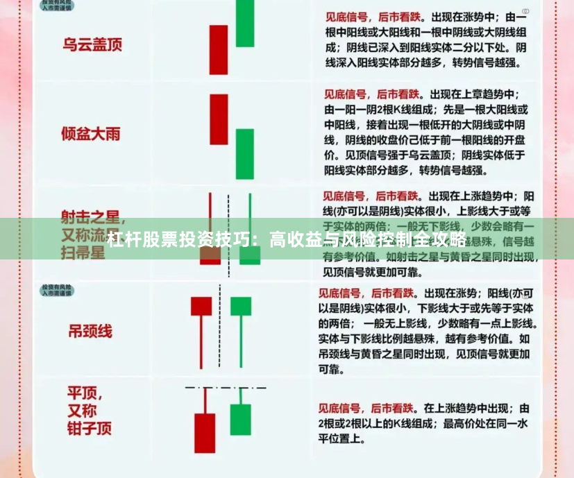 杠杆股票投资技巧：高收益与风险控制全攻略